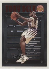 1996-97 Score Board Auto Basketball Pure Performance Tony Delk #PP20 Rookie RC