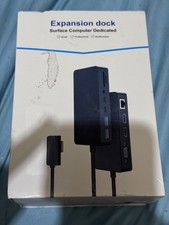 Surface Expansion Dock Triple Display, 12-in-1, Dual 4K HDMI VGA For Surface Pro
