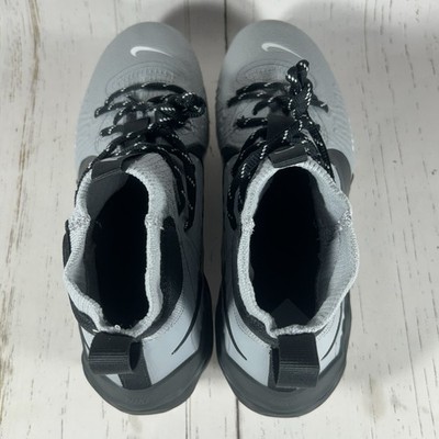 Nike Alpha Huarache NXT Metal Baseball Cleats Wolf Grey Size 7