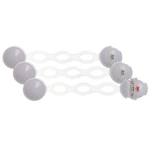 Dreambaby Ezy-Check Multi-Use Latch - Child Safety Locks for Cabinets, Fridge, 