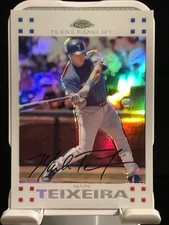 2007 Topps Chrome - Mark Teixeira #181 White Refractor /660