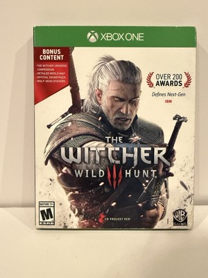 The Witcher 3: Wild Hunt (Xbox One, 2016) - CIB Complete w/ Slipcover - Tested