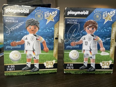 Playmobil Jamal Musiala Thomas Muller German National Team Soccer Figures