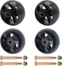 KOOTANS 4 Pack Mower Deck Wheels for Husqvarna 532174873 4PCS 