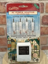 LEMAX Village Collection Genuine 3V AC Power Adaptor w/4 Output Jacks New Sealed