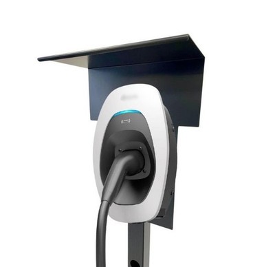 Ladesäule Standsäule Standfuß für Wallbox Delta Electronics AC Max  Regenschutz
