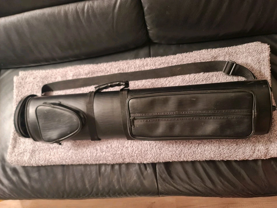 Billard Queue Combo von J &J mit Spielqueue,Break & Jump-Queue und Lederköcher - Bild 2 von 4