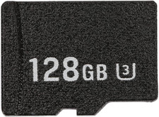 U3 TF Memory Card, 128GB High Speed Read up to 80MB/S Write Speed up to 30MB/S P