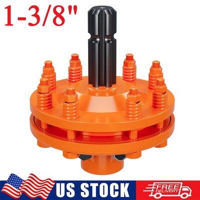 PTO Slip Clutch Spline for PTO Shaft 1-3/8'' 6 Spline Ends PTO Friction Clutch US