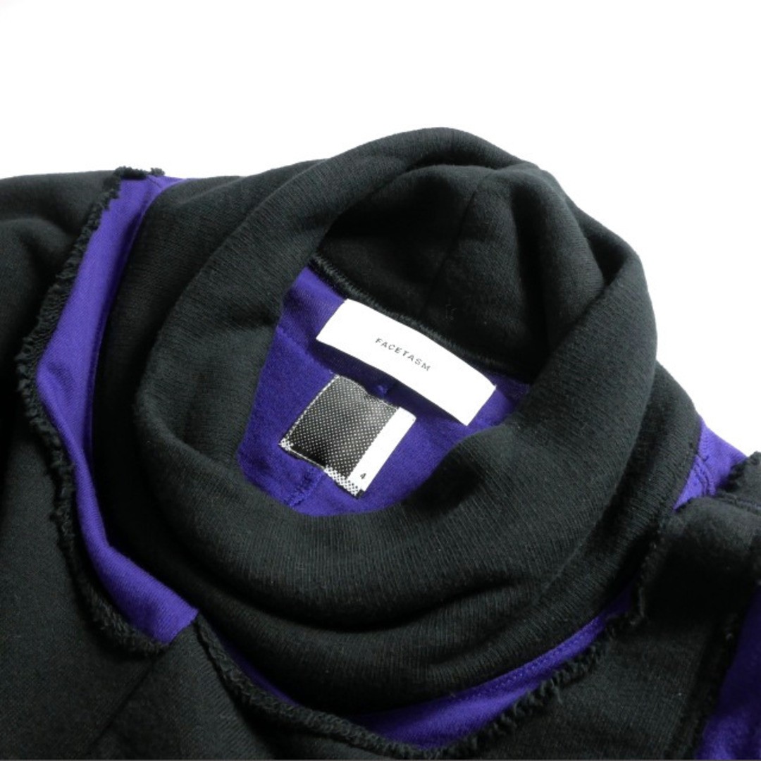 Facetasm LAYERD DECONSTRUCTED SWEAT High Neck Tra… - image 7