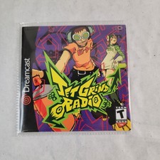 Jet Grind Radio Sega Dreamcast 2000 Vintage Manual Only