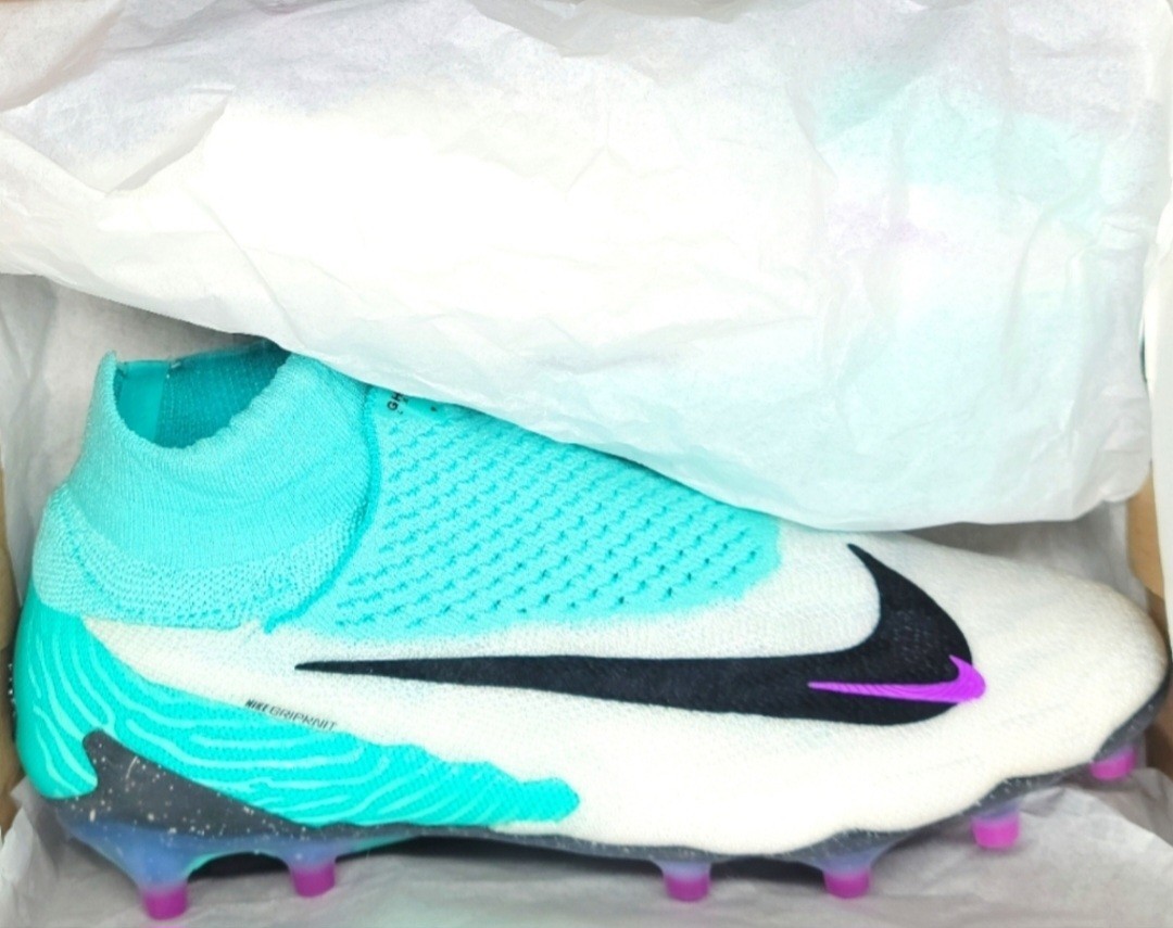 Nike Phantom GX Elite DF AG Pro Soccer Cleats DD9442-300 Sz 5.5