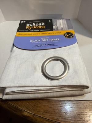 42  X 84  Eclipse My Scene White Blackout Panel