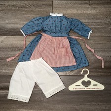 1986 American Girl Pleasant Co Kirsten Doll Outfit Calico Dress Apron Bloomers