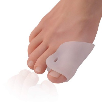 Covered Toe Spacers - Gel Shields - 4 Pieces - Bunion Pain Relief