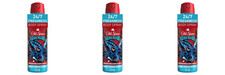 Old Spice Krakengard Body Spray 3 Pack Aluminum Free Bundle 5.1oz