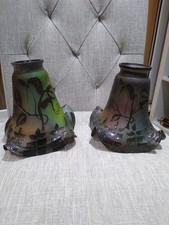 Pair of Vintage Hand Painted