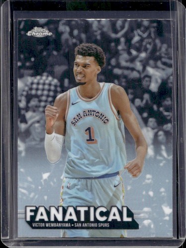 2025 Topps Chrome Victor Wembanyama Base (RAW)