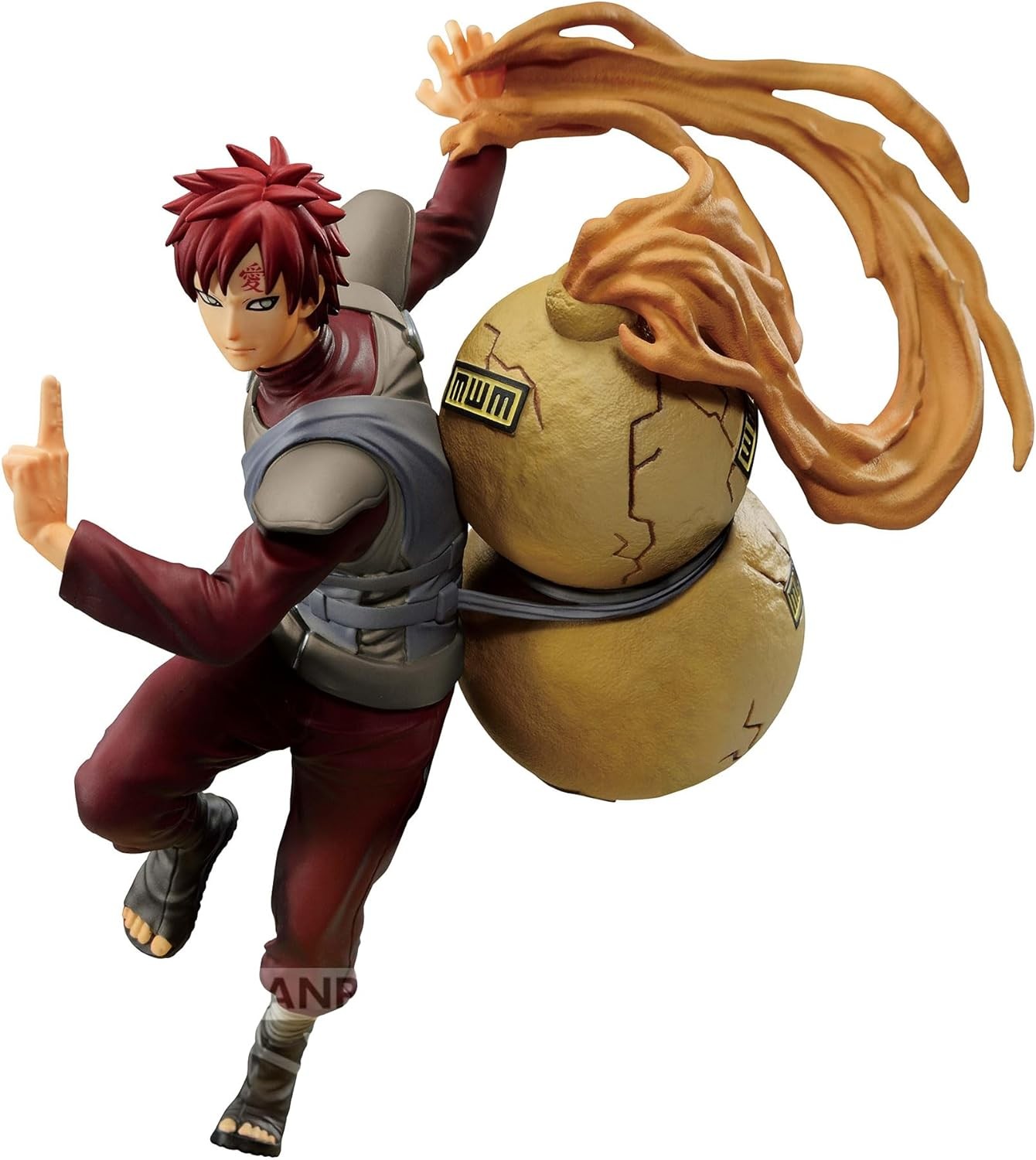 Banpresto Naruto Shippuden Colosseum Gaara Figure - Official Statue NEW