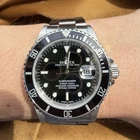 Rolex Vintage 1986 Submariner Date 16800 Glossy Dial Patina