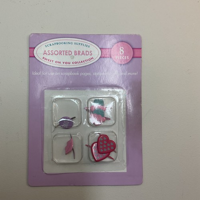 #ad sweet on you scrapbooking brads $3.99
