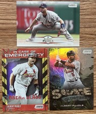 ALBERT PUJOLS 2025 STADIUM CLUB BASE 119/ICE-6/SS-10 CARDINALS!!!
