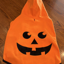Pet Supplies Distribution Inc. Pumpkin Dog Hoodie Costume Orange/Black XXL