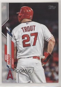2020 Topps Update SSP Photo Variation Mike Trout (Back of Jersey) #U-4