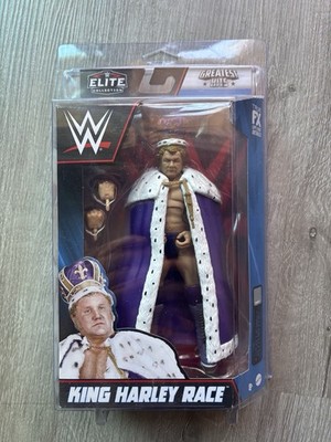 WWE King Harley Race Elite Greatest Hits Wrestling Figure Defender Mattel 2023
