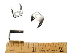 (10x)  Kulka - Terminal Block Hardware - Single Row - 90 Deg .250" x .032"