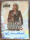 Kim Mulkey, Silver Breaking Barriers, 2025 Leaf Women of Sport Auto, 3/10