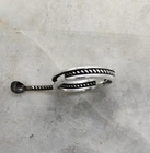 Bump Ring Silver Plating Sphere Ring with Decorative Element Cute Spoon Ring