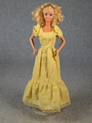 Vintage Magic Curl Barbie #3856 1980’s Superstar W/ Original Yellow Dress 1981