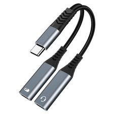 USB C to Type C Braided OTG Cable 18W Fast Charging Two Head Connectors