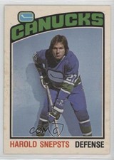 1976-77 O-Pee-Chee Harold Snepsts #366 0da0