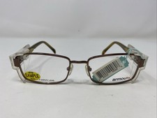 Armourx 7008 BRN 53-17-135 Brown Metal Full Rim Eyeglasses Frame HQ81