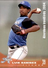 2004 Aberdeen Ironbirds Grandstand 25 Luis Ramirez Curacao Netherlands Antilles