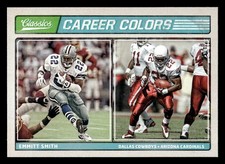 2017 Panini Classics #CC-10 Emmitt Smith Career Colors