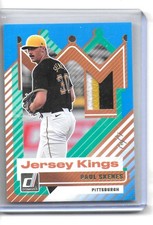 Paul Skenes 1/1 donruss jersey kings 3 color patch
