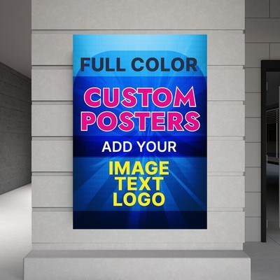 Custom Poster    Personalized Wall Art | Any Size | High-Quality Photo and Text