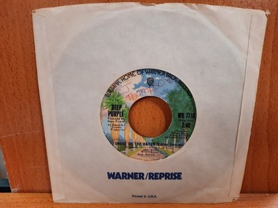 45 / Deep Purple / 1973 / Smoke On The Water (Studio) / (Live)