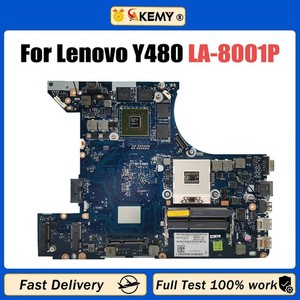 LA-8001P For   Y480 Laptop Motherboard 90000432 HM76 GT650M 2G DDR3 #zc