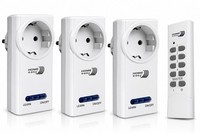 Home Easy 3 X Funksteckdosen 3600 Watt + 1 X Fernbedienung Funkschalter Steckdoe