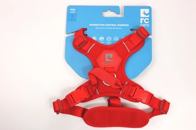 RC Pets Momentum Control Harness Dog Collar Goji Berry NEW - S/XL