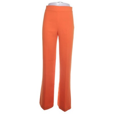 Zara, Stoffhose, Größe: XS, Orange, Polyester, Einfarbig, Damen #pzv