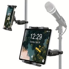 New Tablet Holder for Mic Stand iPad Phone Mount Streaming Fast Shipping