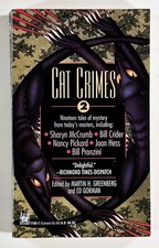1993 CAT CRIMES 2 mystey anthology BILL CRIDER Sharyn McCrumb BARBARA COLLINS &c
