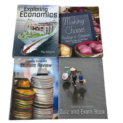 Notgrass Exploring Economics Student Text, Making Choices, Review, Quiz & Exam