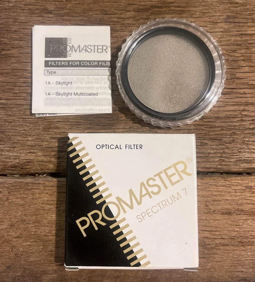 Promaster Spectrum 7 - Optical Filter 52 mm - Skylight 1A - Made In Japan - Image 4 of 4