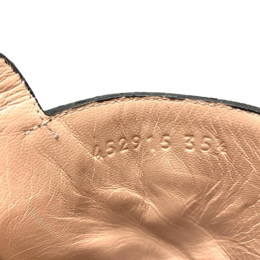 GUCCI Women's Dionysus Leather Boots Size:35.5/JP:22.5 Red/Black 141176K Authen thumbnail 5